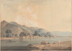 De Hurduar kijkt de rivier op door Samuel Davis