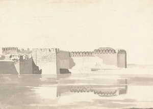 De noordpoort bij Tansin door Samuel Davis