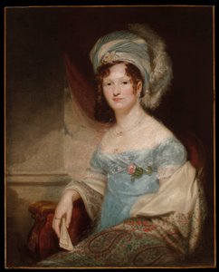 Julia Wooster DeForest (1795) door Samuel Finley Breese Morse