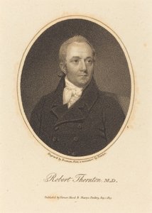 Robert Thornton, M.D. door Samuel Freeman after William John Newton