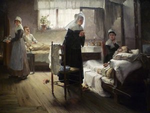 Evangeline ontdekt haar verloofde in het ziekenhuis door Samuel G. Richards