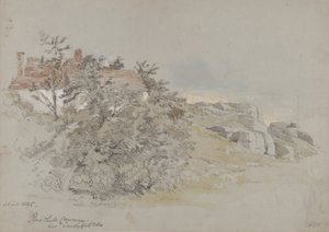 Rusthall Common, nabij Tunbridge Wells, c.1845 door Samuel Gillespie Prout