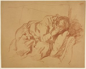 Treurende vrouw (Sarah H. Crone)