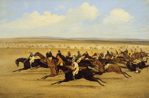 De Cambridgeshire Stakes van 1850: De start door Samuel Henry Alken