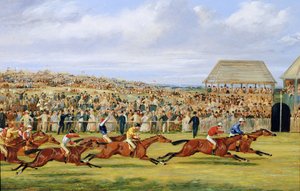 De Finish van de Derby van 1862, 1862