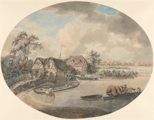 Molen aan de Avon, Pershore, Worcestershire