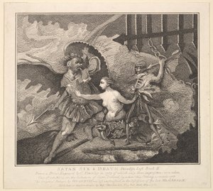 Satan, Zonde en Dood uit Paradise Lost, Boek II, 1 mei 1788