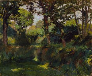 Boslandschap, eind 19e-begin 20e eeuw