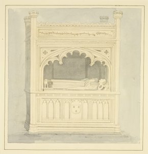 Monument voor William Canynges in St Mary Redcliffe door Samuel Jackson