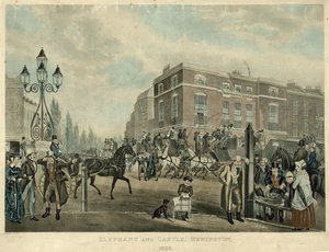 Elephant and Castle, Newington, Londen, 1826
