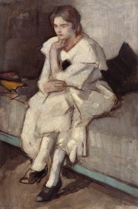 Meisje in Witte Jurk
