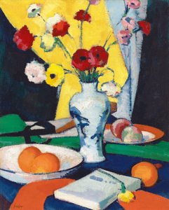 Ranunculus, ca. 1921 door Samuel John Peploe