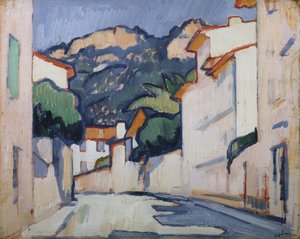 Straatscène, Cassis, ca. 1913