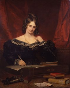 Mary Shelley, 1831 door Samuel John Stump