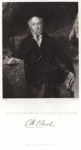 Portret van Sir Charles Mansfield Clarke