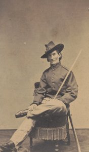 Frances Clain Clayton, ca. 1862 door Samuel Masury