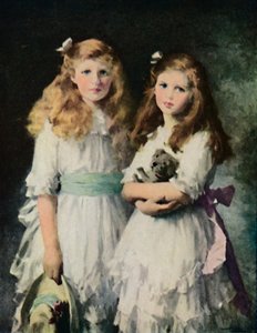 Barbara en Margaret, 1922 door Samuel Melton Fisher