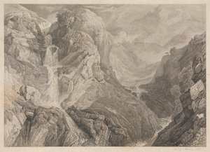 Moss Dale Waterval door Samuel Middiman