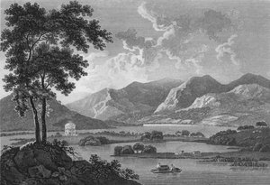 Winnandermere - Meer, 1784 door Samuel Middiman