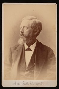 Portret van Aaron Augustus Sargent