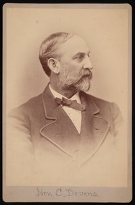Portret van Charles Devens 1820-1891, voor 1891 door Samuel Montague Fassett