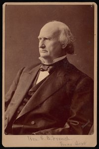 Portret van Ezra Bartlett French 1810-1880, 1870s door Samuel Montague Fassett