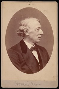 Portret van Horatio King 1811-1897, Tussen 1876 en 1880 door Samuel Montague Fassett