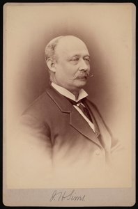 Portret van J.H. Sims, Tussen 1876 en 1880 door Samuel Montague Fassett