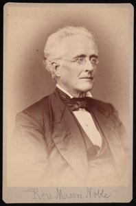 Portret van Rev. Mason Noble