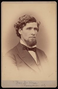 Portret van Dominee Howe door Samuel Montague Fassett