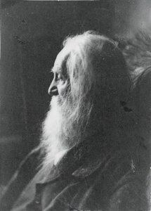 Walt Whitman in Camden, N.J., ca. 1891 door Samuel Murray