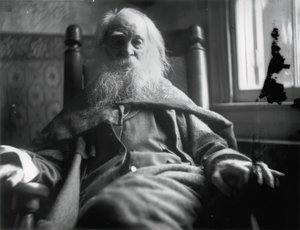 Walt Whitman in Camden, N.J. door Samuel Murray