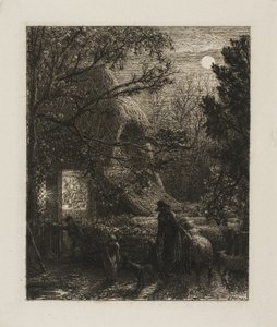 Kerstmis door Samuel Palmer
