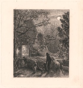 Kerstmis door Samuel Palmer