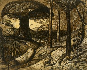 Vroege ochtend door Samuel Palmer