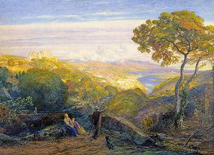 Landschap door Samuel Palmer