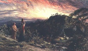 De Dageraad van het Leven door Samuel Palmer