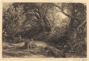 De Ochtend van het Leven door Samuel Palmer