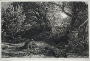 De ochtend van het leven door Samuel Palmer