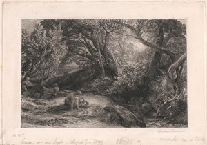 De ochtend van het leven door Samuel Palmer