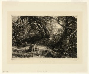 De ochtend van het leven door Samuel Palmer