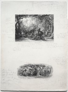 De wijnstok door Samuel Palmer
