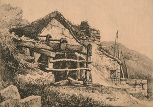 Bij Tintagel door Samuel Prout