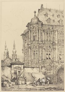 Kasteel van Martinsbourg, Mainz door Samuel Prout