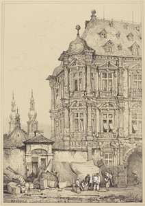 Kasteel Martinsburg, Mainz door Samuel Prout