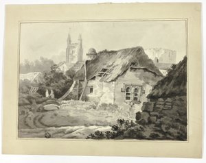 Huisjes en torenspitsen