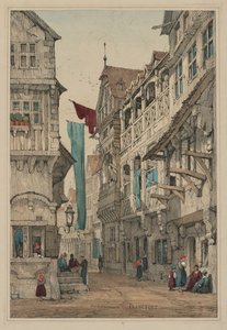 Facsimiles van schetsen gemaakt in Vlaanderen en Duitsland: Sachsenhausen Frankfurt, 1833