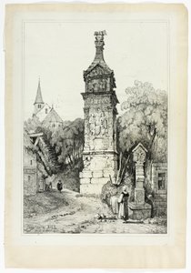 Romeinse zuil bij Igel