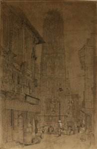 Rouen door Samuel Prout