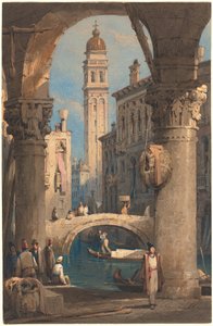 San Giorgio dei Greci, Gezien vanuit een Arcade
